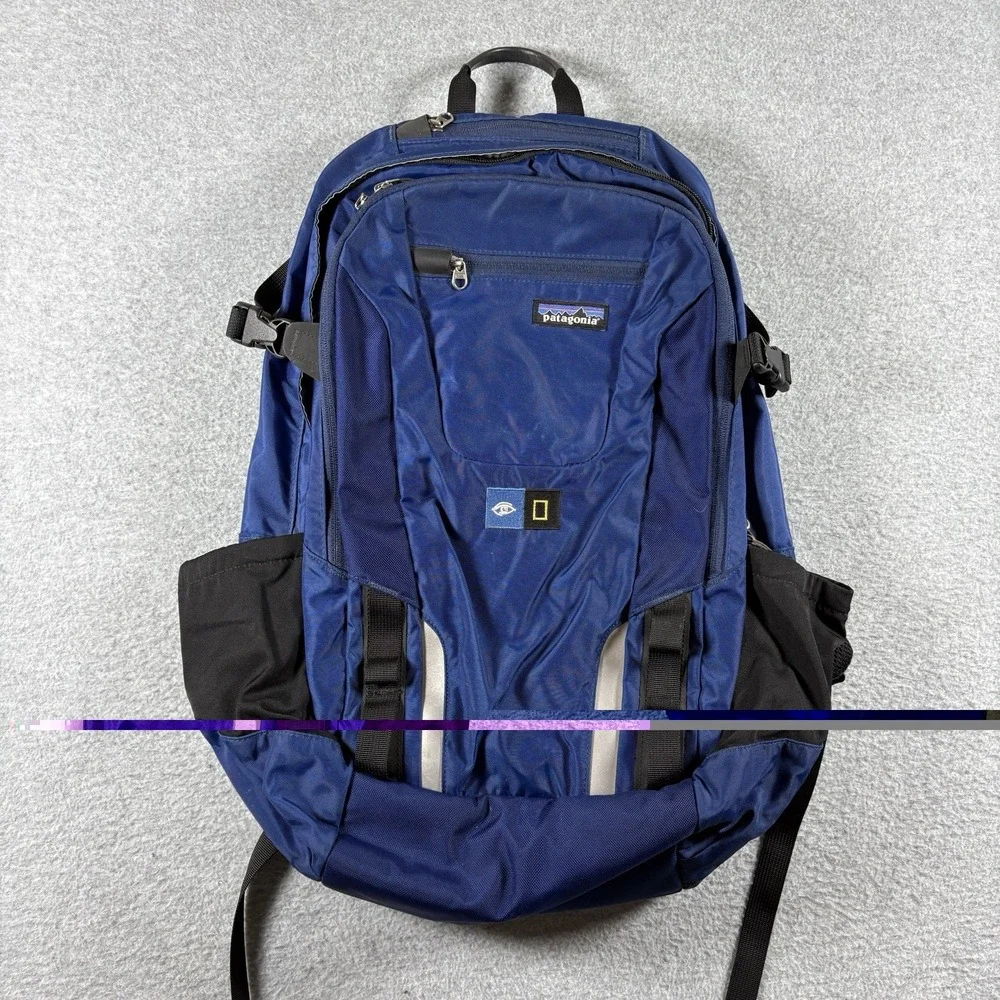 Patagonia Aysen 25L Backpack Blue National Geographic Daypack Outdoor Travel Bag